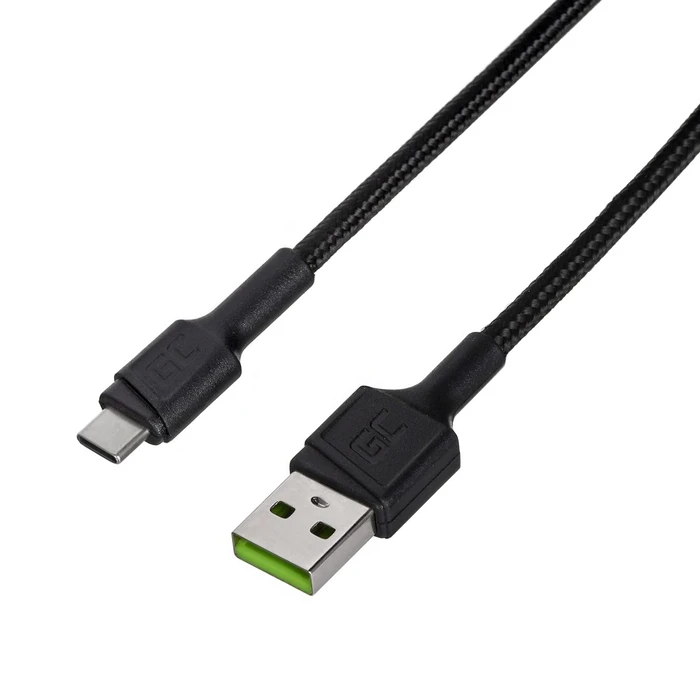 Καλώδιο USB Green Cell KABGC25 0.3 m A C Black