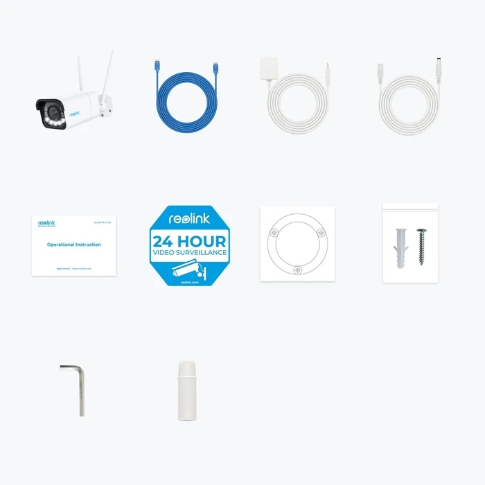 Κάμερα Παρακολούθησης Reolink W430 - 4K Outdoor Next-Gen Wi-Fi 6, 5X Zoom, Color Night Vision