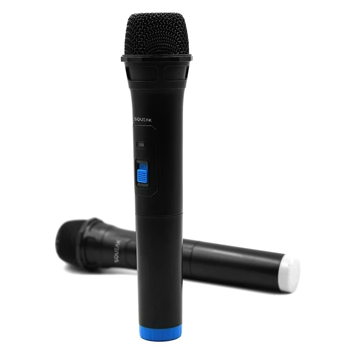 Μικρόφωνo Squeak KARAOKES SET VOCALDUO 2,4G SQ1007