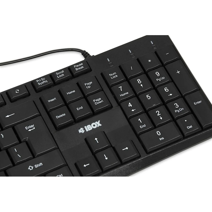 Πληκτρολόγιο Ενσύρματο iBox Eris USB Black