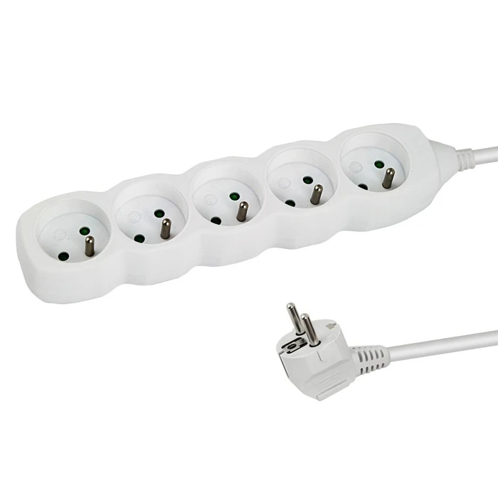Πολύπριζο Esperanza ELK207W Power strip 5GN/1.5M White
