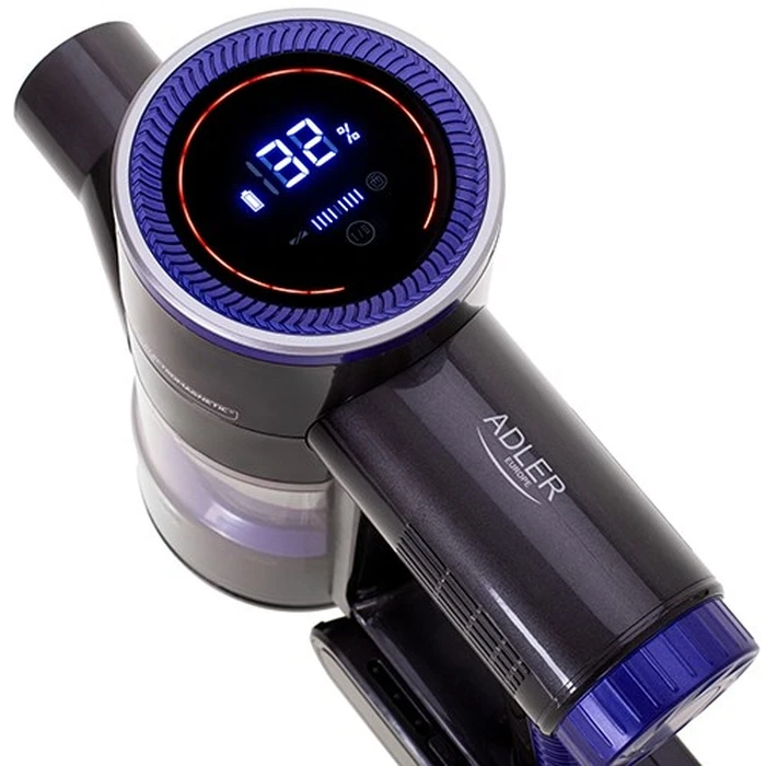 Σκούπα Stick Cordless upright Adler AD 7061 allergy-friendly Black, Blue
