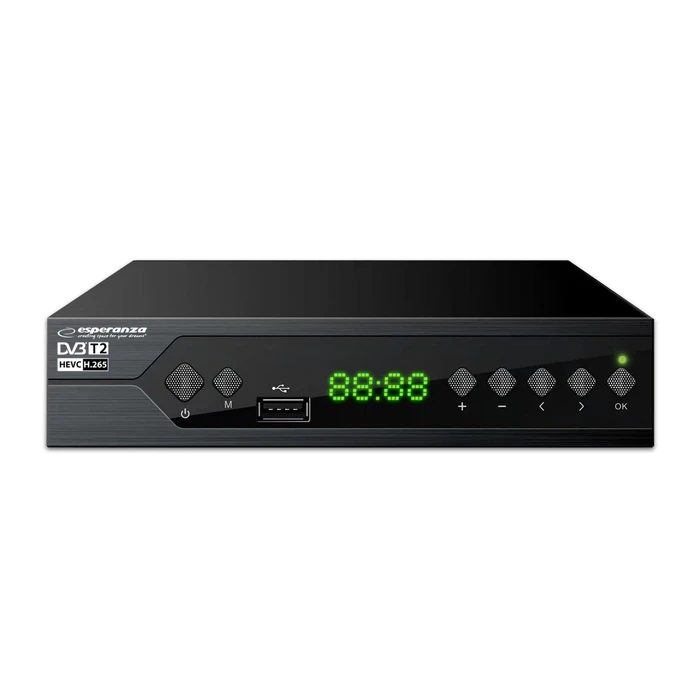 Ψηφιακός Δέκτης Esperanza EV107R TV set-top box Cable Black