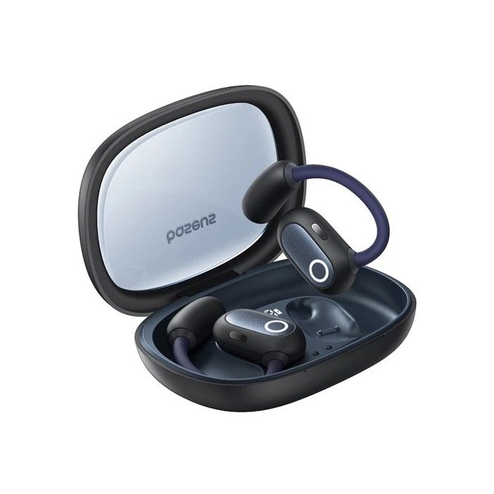 Bluetooth Handsfree Baseus Eli Fit Open- Ear Connectivity/Music Type-C Black