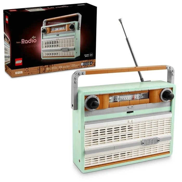 Lego Icons 10334 Retro Radio
