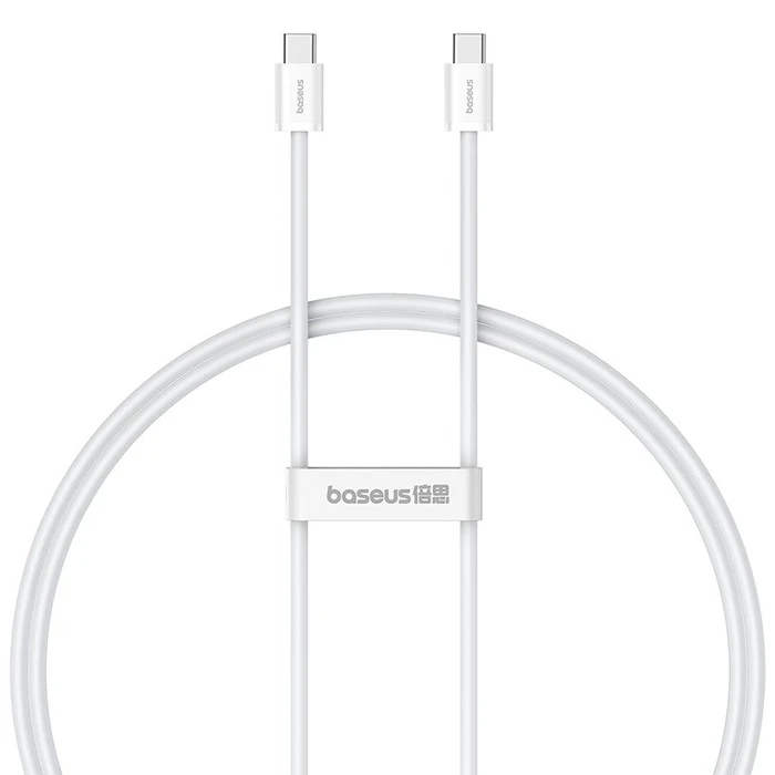 Καλώδιo USB Baseus Superior Type-C to Type-C data 1m 30W White