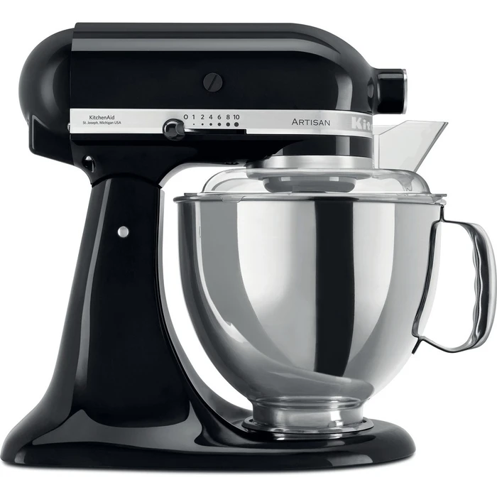 Κουζινομηχανή KitchenAid 5KSM175PSEOB 300W Black, Stainless steel