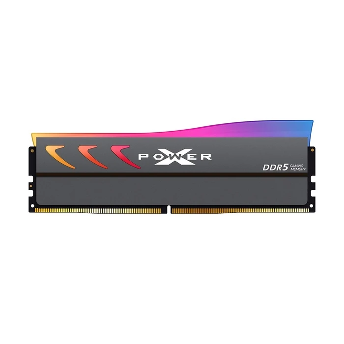 Μνήμη RAM Σταθερού DDR5 32GB Silicon Power XPOWER Storm RGB 1x ECC (SP032GXLWU60BFSK)