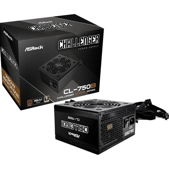 Τροφοδοτικό 750W ASRock Challenger Bronze (CL-750B)