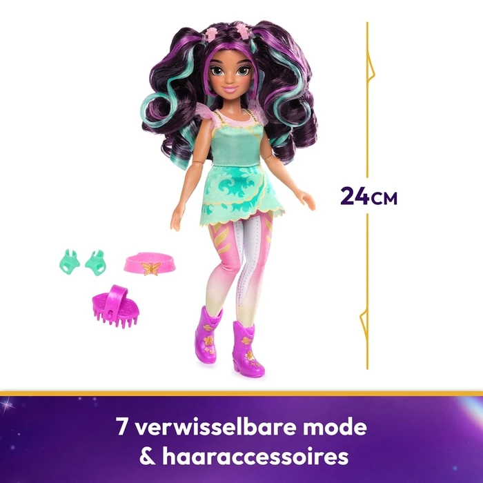 Κούκλα Unicorn Academy, Ava Doll with 7 Accessories, 9.5, & Unicor