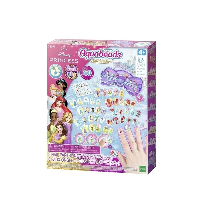 Παιδικές Χειροτεχνίες Aquabeads Nail Studio Disney Princess Nail Designer Kit