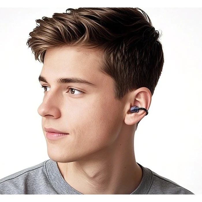 Bluetooth Handsfree Hoco EA5 DUKE III Open-Ear Connectivity/Music Black