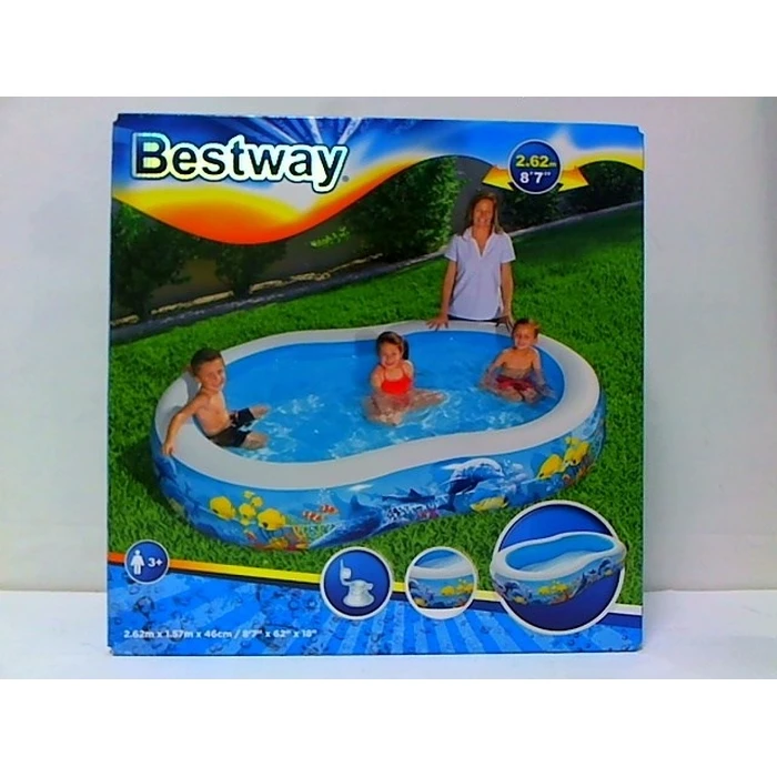 Παιδότοπος Bestway Inflatable Family Play Pool 2.62m x 1.57m x 46cm