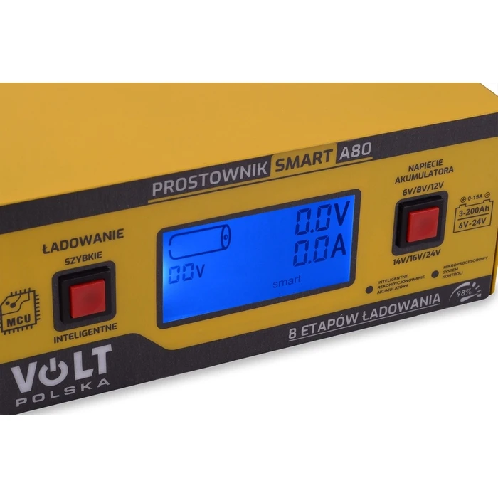 Φορτιστής Μπαταρίας Volt Smart Rectifier Poland 6V/12V/24V 15A A80