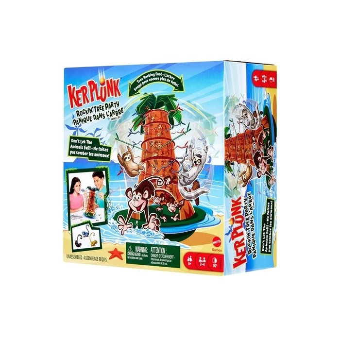 Επιτραπέζιο Παιχνίδι Falling monkeys Tree fun game HTW65 Mattel p2