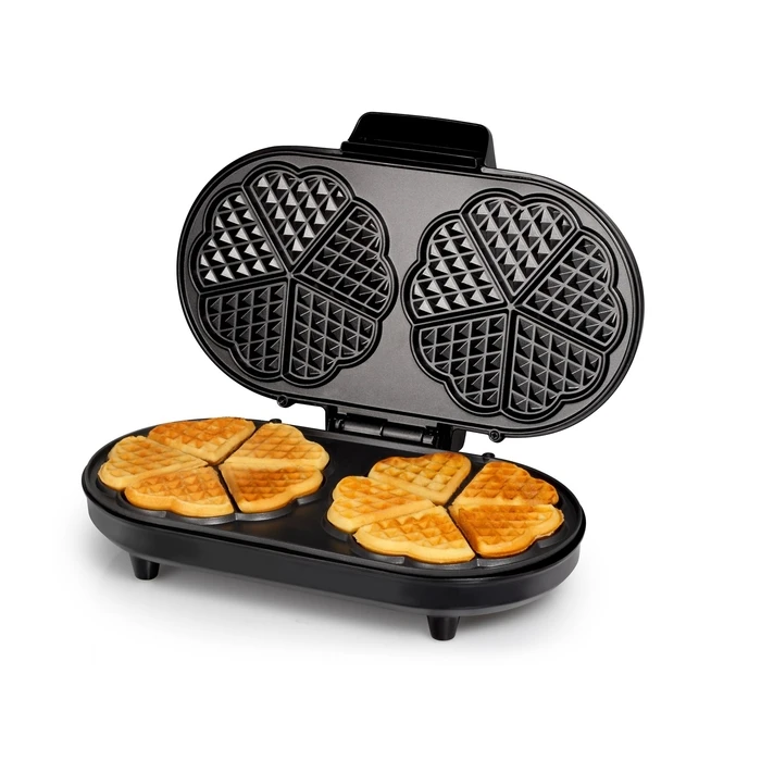 Βαφλιέρα Tristar / WF-2120 / 1200W / Number of pastry 10 / Heart shaped / Black