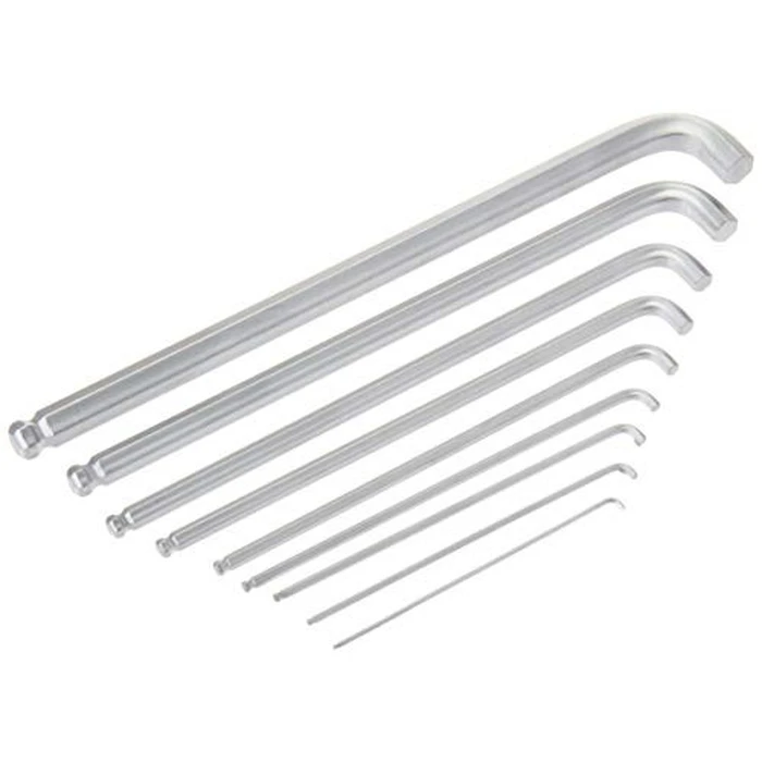 Σετ Allen Wera 950/9 Hex-Plus 4 L-key set, metric, chrome-plated