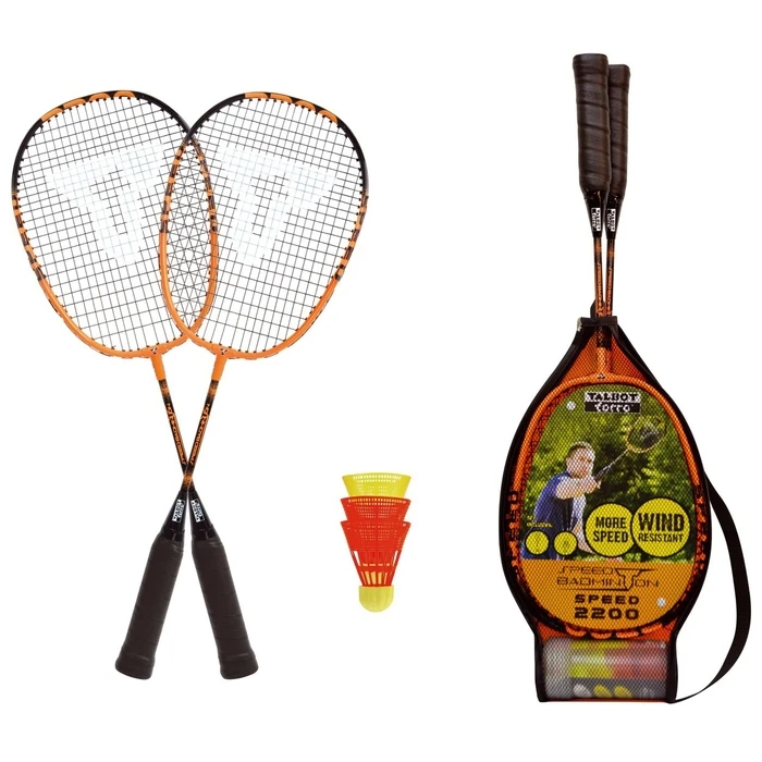 Rebel Talbot Torro 490112 racket Aluminium Black, Orange 2 pc(s)