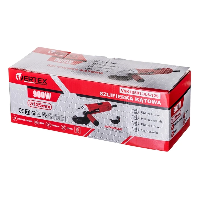 Γωνιακός Τροχός Vertex VSK12501 900W