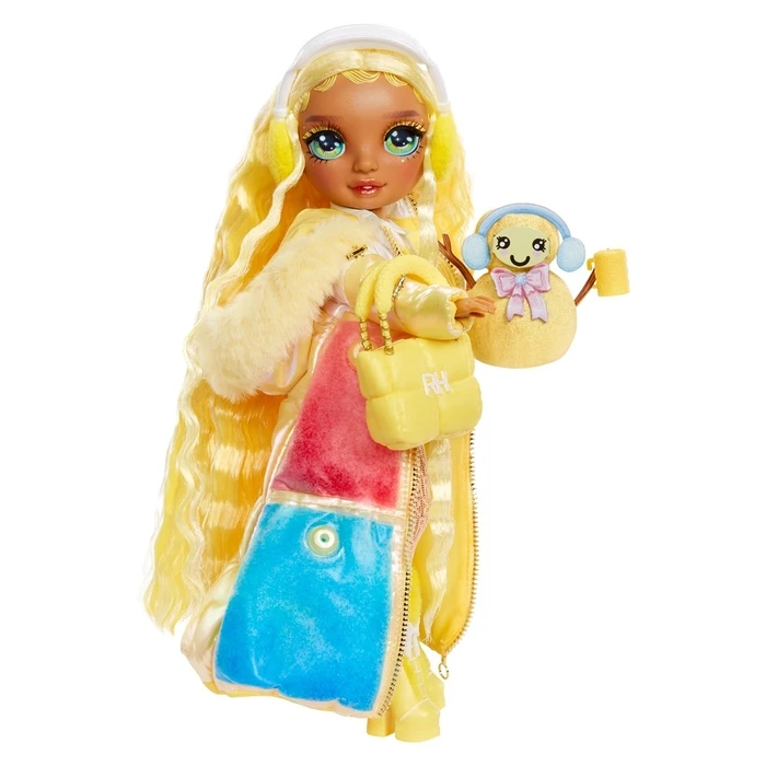 Κούκλα Rainbow High Winter Wonderland Doll- Sunny (Yellow)