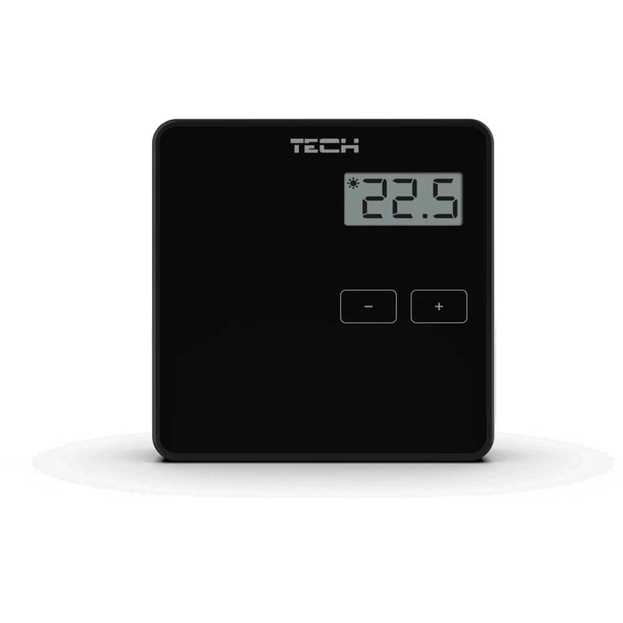 Θερμοστάτης Tech controller ST-294V1, kambarinis, laidinis, dvieju busenu, juodas