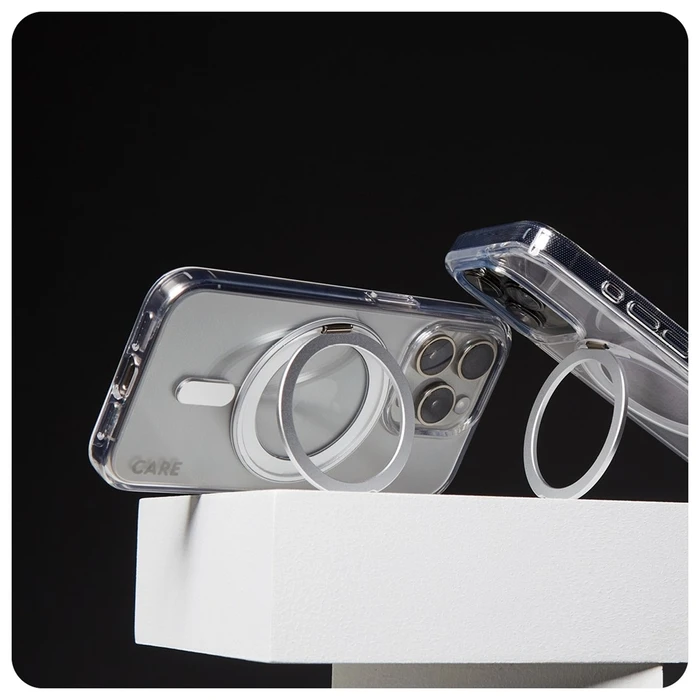 Θήκη Κινητού PanzerGlass CARE by Feature w. Silver Kickstand & MagSafe iPhone 16