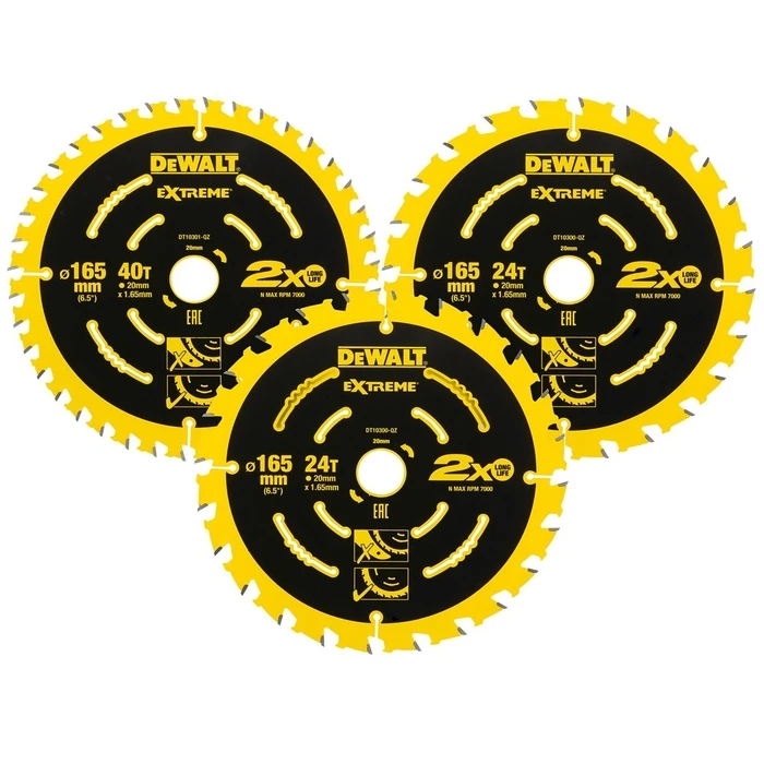 Δίσκος Κοπής Dewalt DT10397-QZ circular saw blade 3 pc(s)