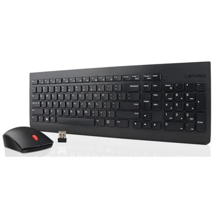 Σετ Πληκτρολόγιο Και Ποντίκι Ασύρματο Lenovo 4X30M39497 RF QWERTY US Black