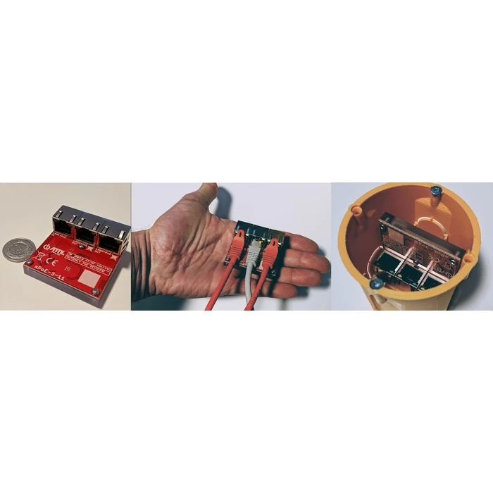 Switch 3-PORTOWY POE Atte xPoE-3-11A