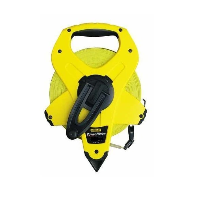Μετρητής Απόστασης Stanley Power Winder Fibreglass Long Tape