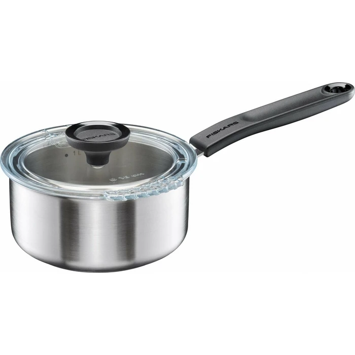 Κατσαρόλα Fiskars 1.5L stainless steel with lid Functional Form