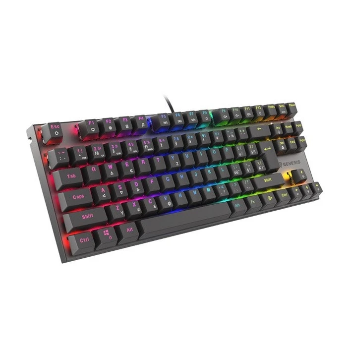 Πληκτρολόγιο Gaming Genesis THOR 303 TKL CZ/SK RGB RED Black HOT SWAP