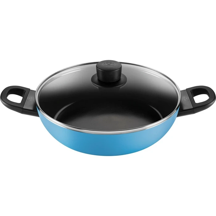 Τηγάνι Ballarini CAPRERA Deep Frying Pan 2H with lid 28cm blue