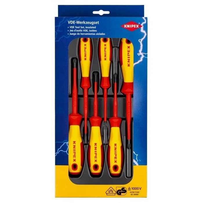 Σετ Κατσαβίδια Knipex 00 20 12 V04 manual Standard screwdriver