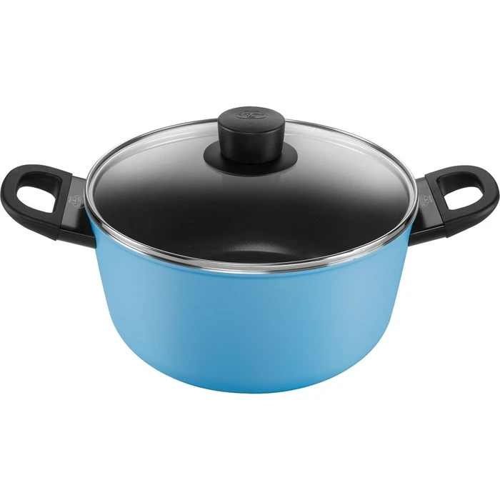 Κατσαρόλα Ballarini CAPRERA Casserole 2H with Lid 24cm blue