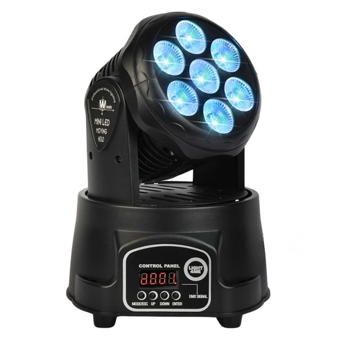 Φωτορυθμικά Light4me COMPACT PMH 7x8W LED wash moving head