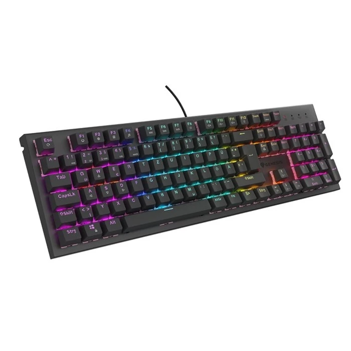 Πληκτρολόγιο Genesis NKG-2179 Gaming USB QWERTZ German Black