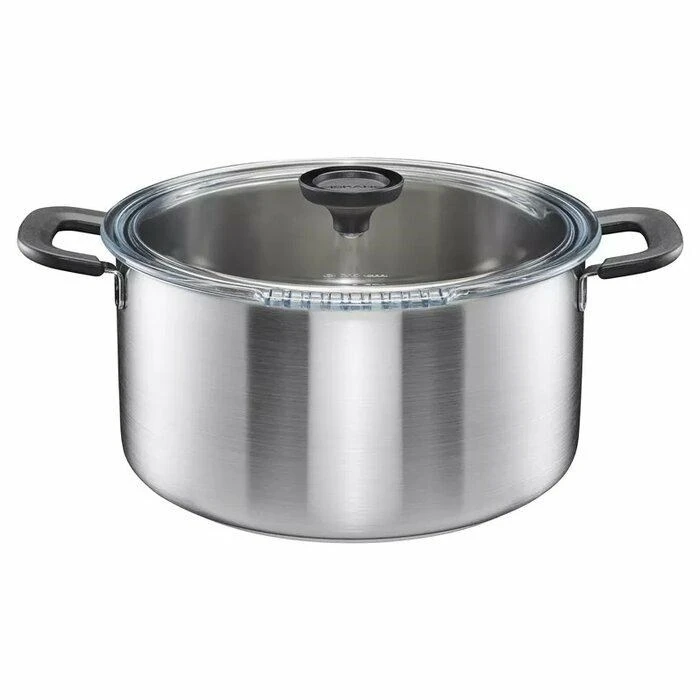 Κατσαρόλα Fiskars steel pot with lid (7L) Functional Form