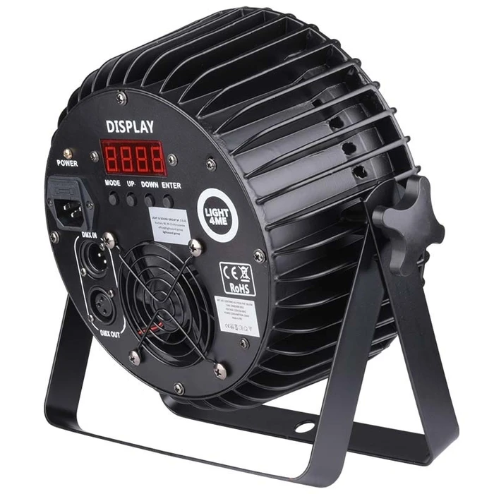 Φωτορυθμικά Light4me ALU HEXA PAR 18x10W RGBWA-UV headlight