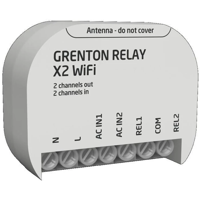 Ενδιάμεσος Διακόπτης Relay output Module (2 outputs) Grenton / flush mount / Wi-Fi
