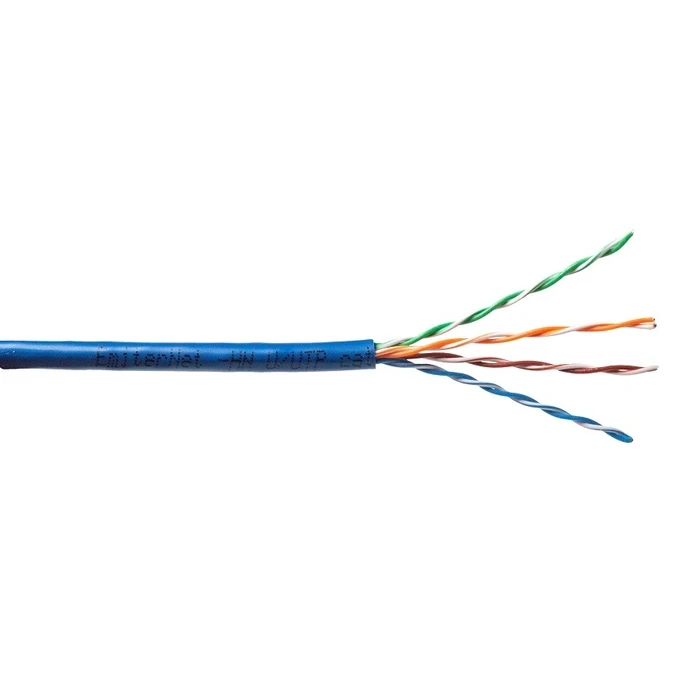 Καλώδιο Δικτύου Emitter Net UTP Cat5E (U/UTP), Stranded, 4x2x24AWG, PVC, Blue