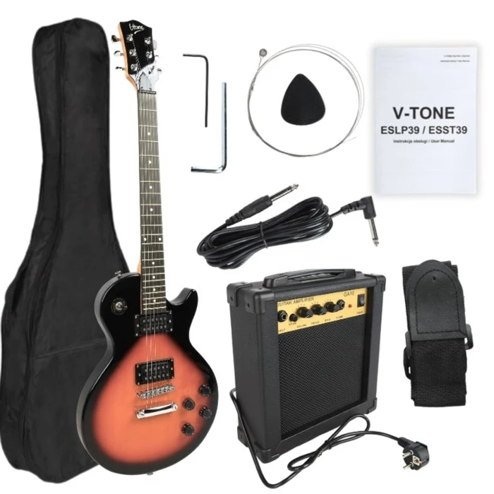 Ηλεκτρική Κιθάρα V-Tone ESLP39 SB 4/4 Les Paul