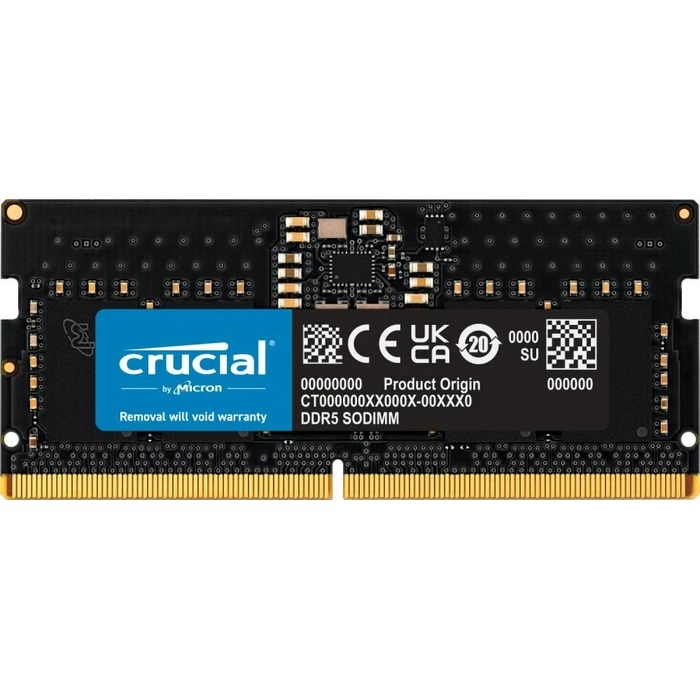 Μνήμη RAM Φορητού DDR5 64GB Crucial DDR5-5600/SO CT64G56C46S5