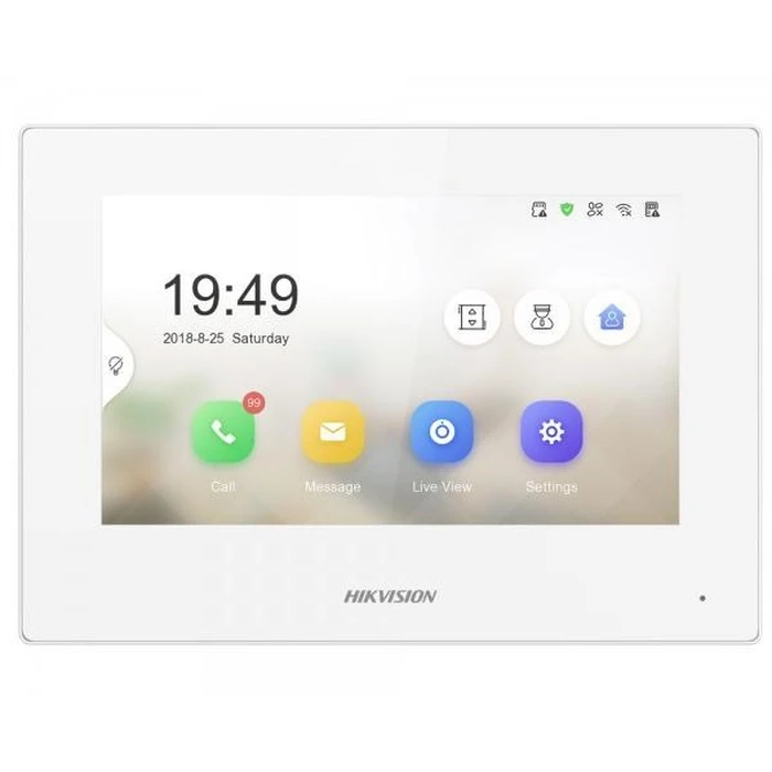 Θυροτηλεοράση Hikvision DS-KH6320-WTE1-W 17.8cm (7") White