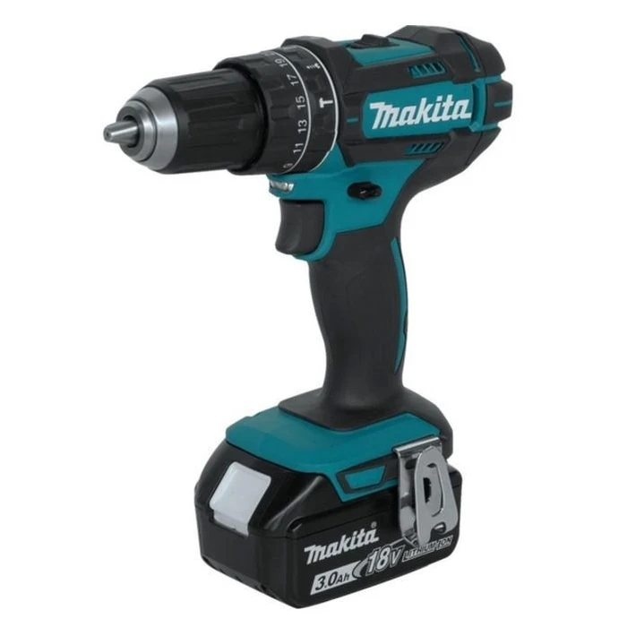 Δραπανοκατσάβιδο Makita DHP482RFJ drill 1900 RPM 1.8 kg Black, Blue
