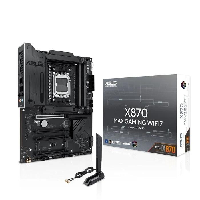 Motherboard Asus X870 MAX Gaming WIFI7 AMD X870 Socket AM5 ATX