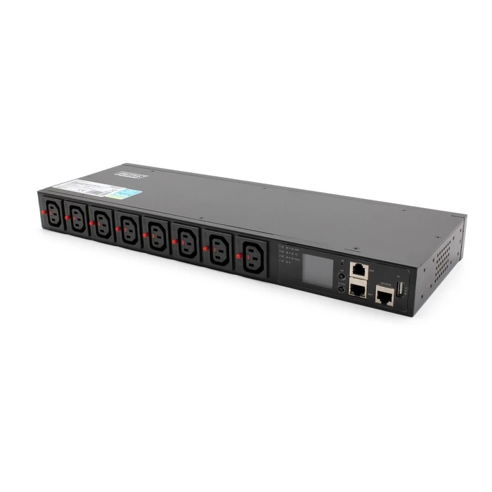 Πολύπριζο Listwa SMART PDU 1U IEC320 C20 16A/250V 8x C13, 16A
