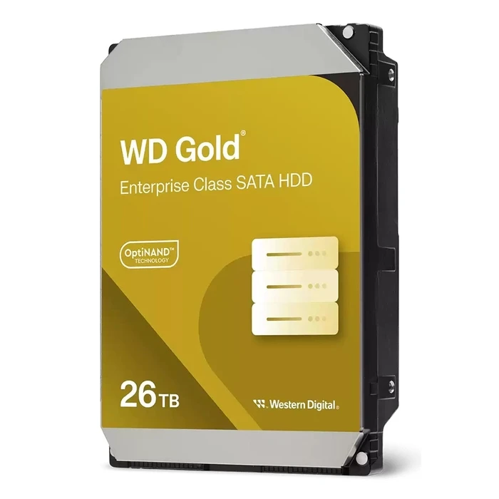 Σκληρός Δίσκος 3.5" 26TB Western Digital Gold WD261KRYZ 7200 RPM 512 MB Serial ATA III