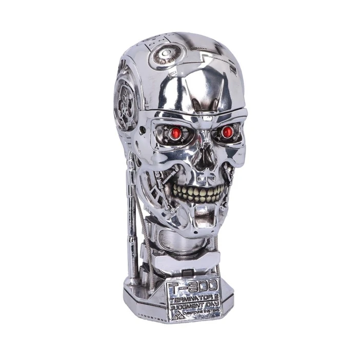 Nemesis Now Terminator T-800 Head In Box Figure 21 cm