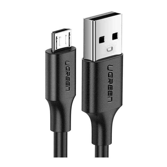Καλώδιο USB Ugreen 60137 USB 2.0 1.5m USB A Micro-USB A Black